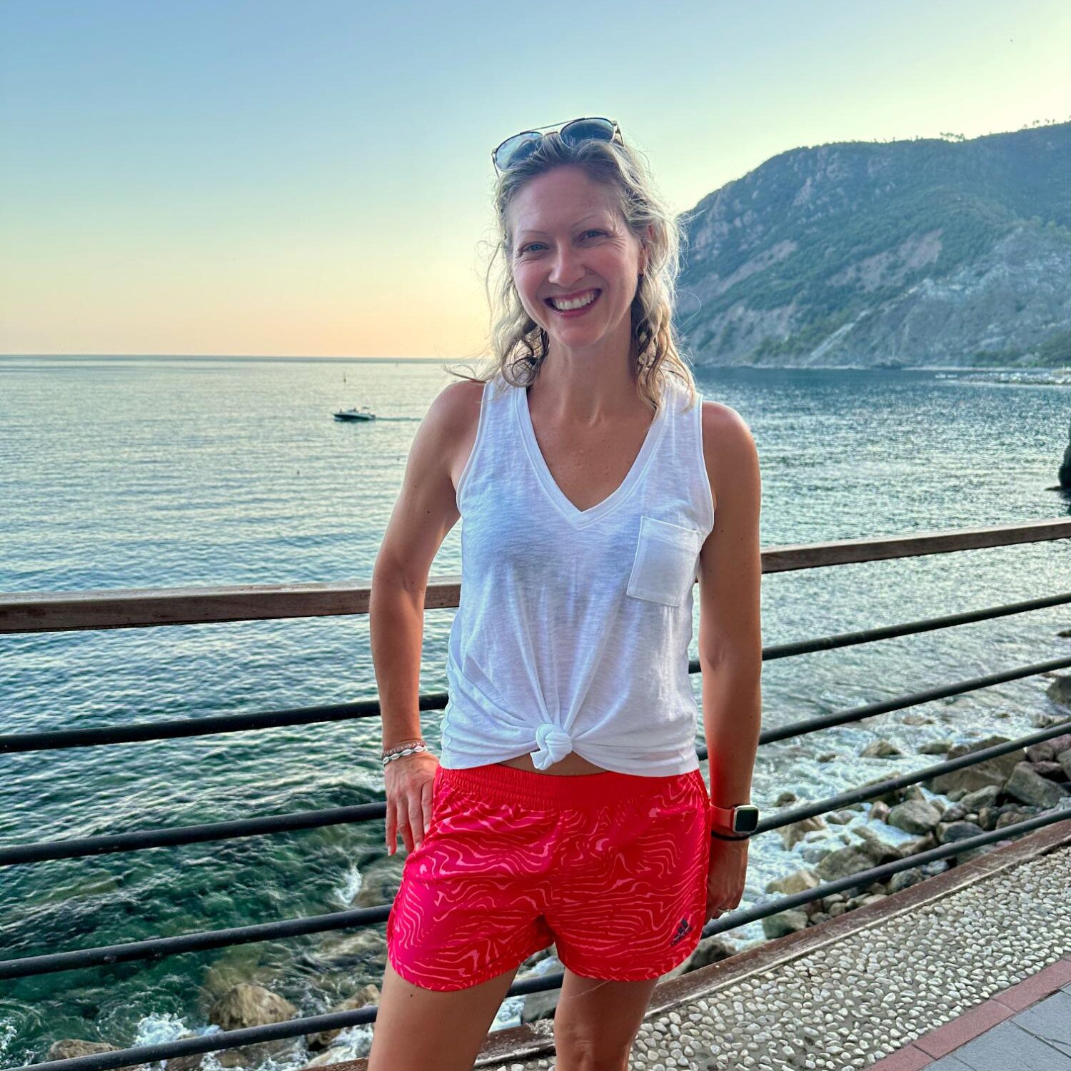 Emily biking